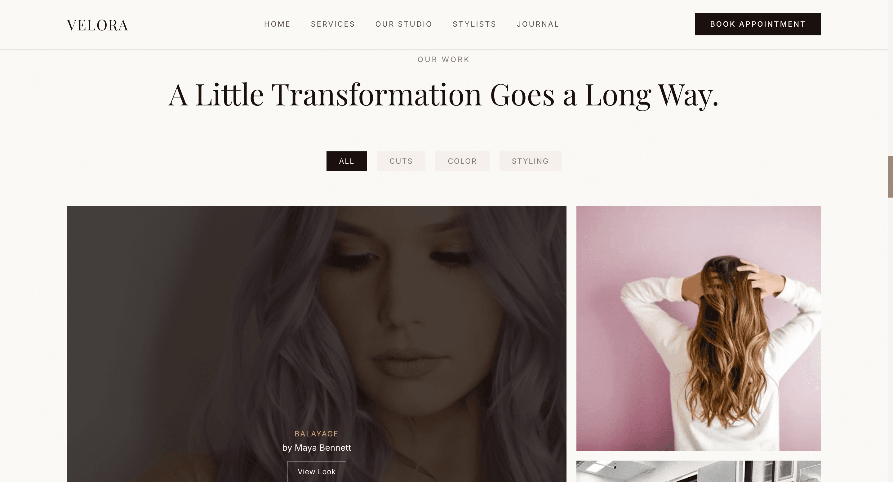 Velora Hair Studio screenshot 3
