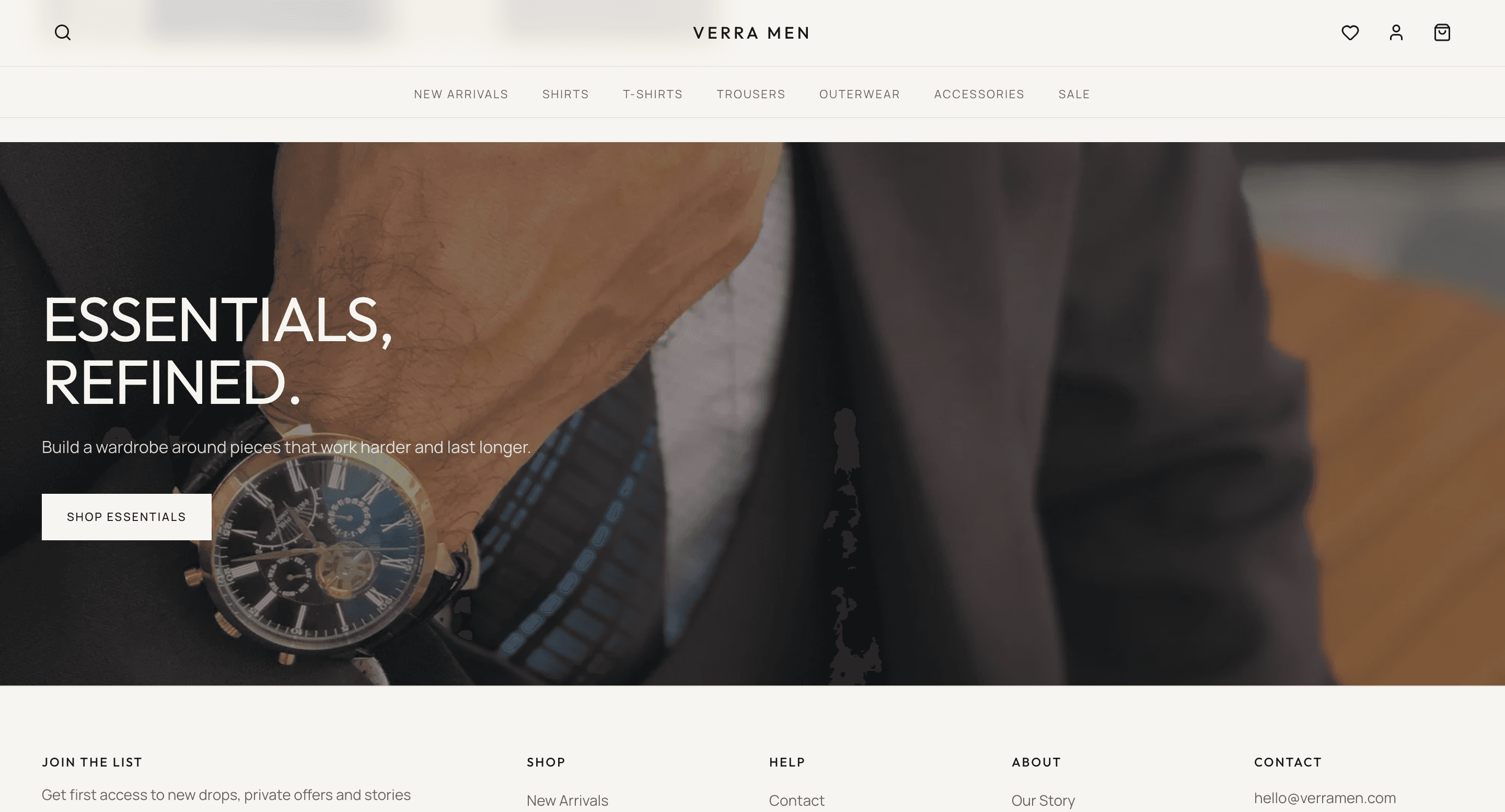 Verra Men screenshot 4
